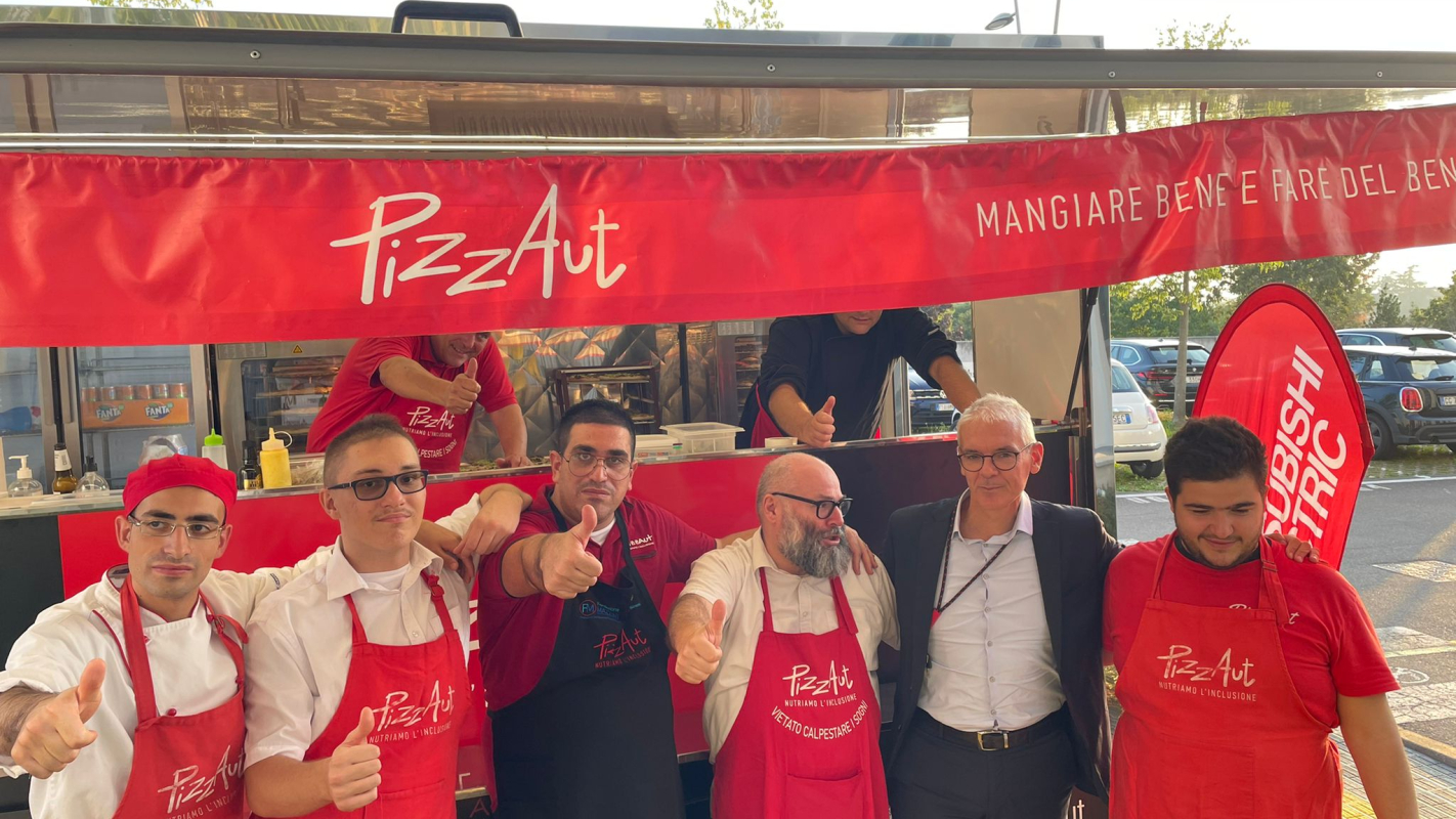 Una pizzeria speciale che nutre l’inclusione