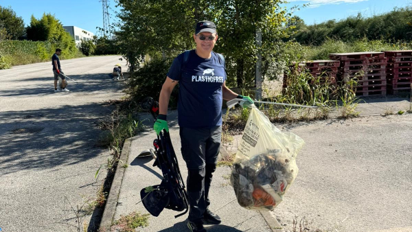 600 Kg of waste collected for a Plastic-Free World