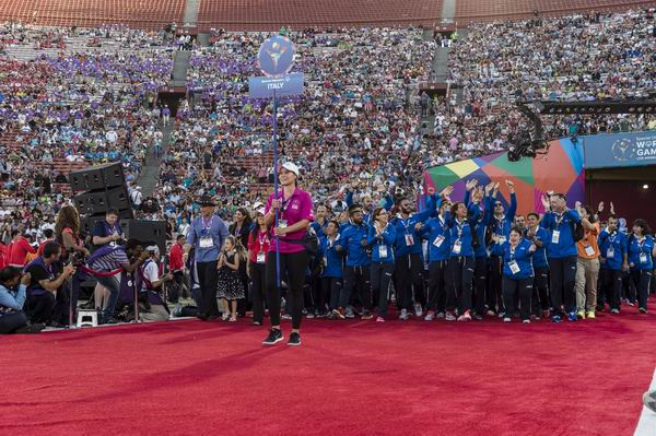 La delegazione italiana ai Giochi Mondiali Special Olympics 2015