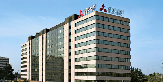 La sede di Mitsubishi Electric ad Agrate Brianza (Mi)