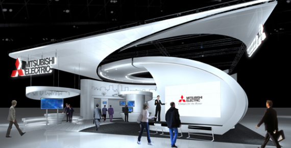 Lo stand Mitsubishi Electric a Ceatec Japan 2016