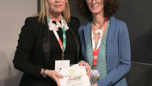 Premiazione del Comune di Torino ai Cresco Award