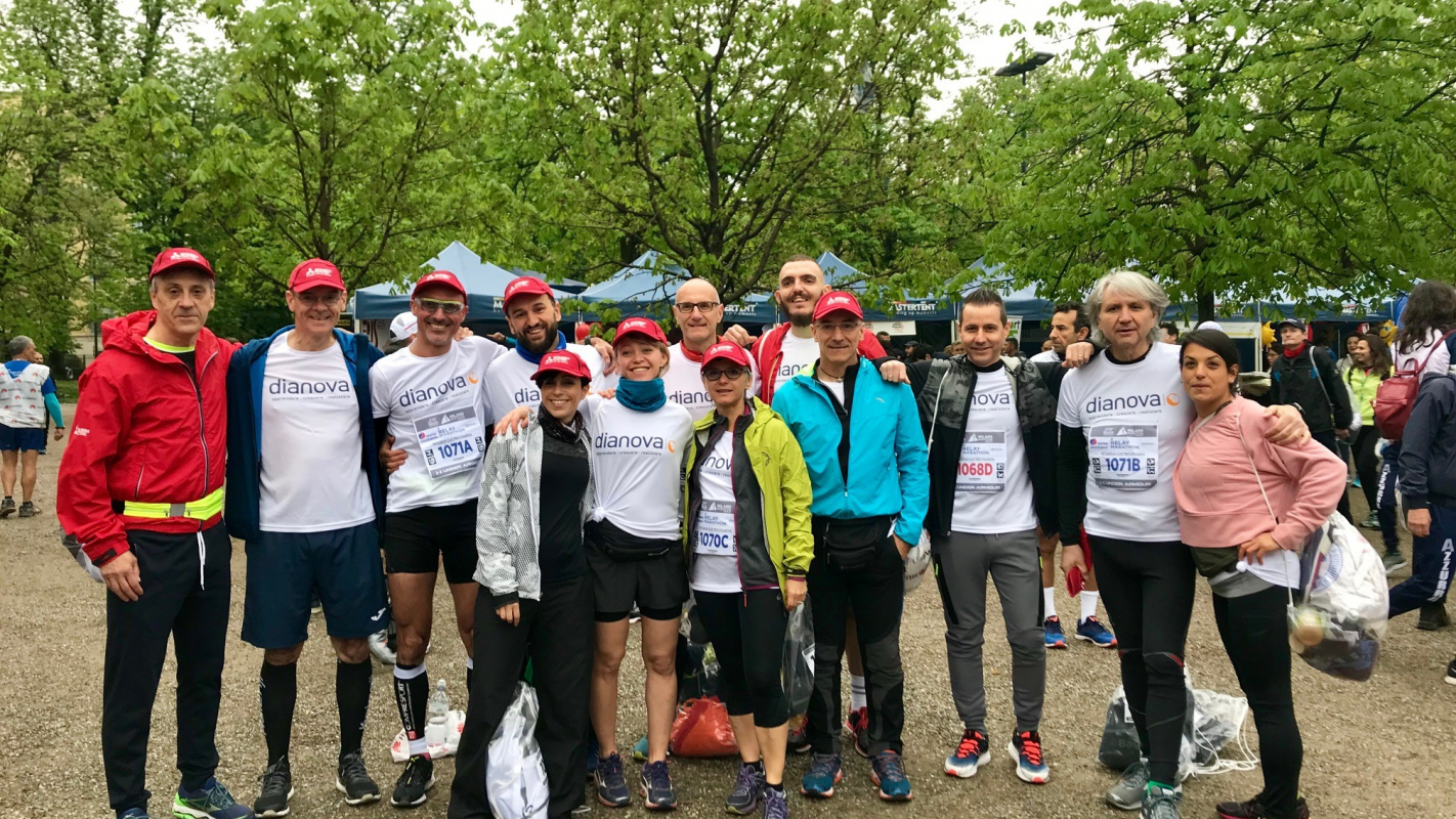 Mitsubishi Electric e Dianova corrono insieme nella Milano Marathon